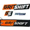 GritShift Keychain and Sticker Pack
