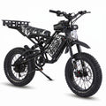 Blackout edition eBike Ghostcat F4X Hunter's Edition Full Bundle, featuring a sleek black electric bike with accessories, displayed against a neutral background.