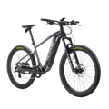 Velotric Summit 1 electric mountain bike in Space Black, side view, isolated on white background