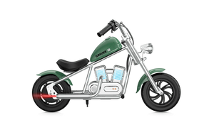 Green eMOTO Hyper Gogo Cruiser 12 Plus electric bike without training wheels, product image, model 587260