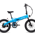 Lectric XP Lite 2 electric bike in Lectric Blue, side view, against a white background