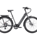 Velotric Breeze 1 eBike in Slate Gray, regular size, large frame, side view product image