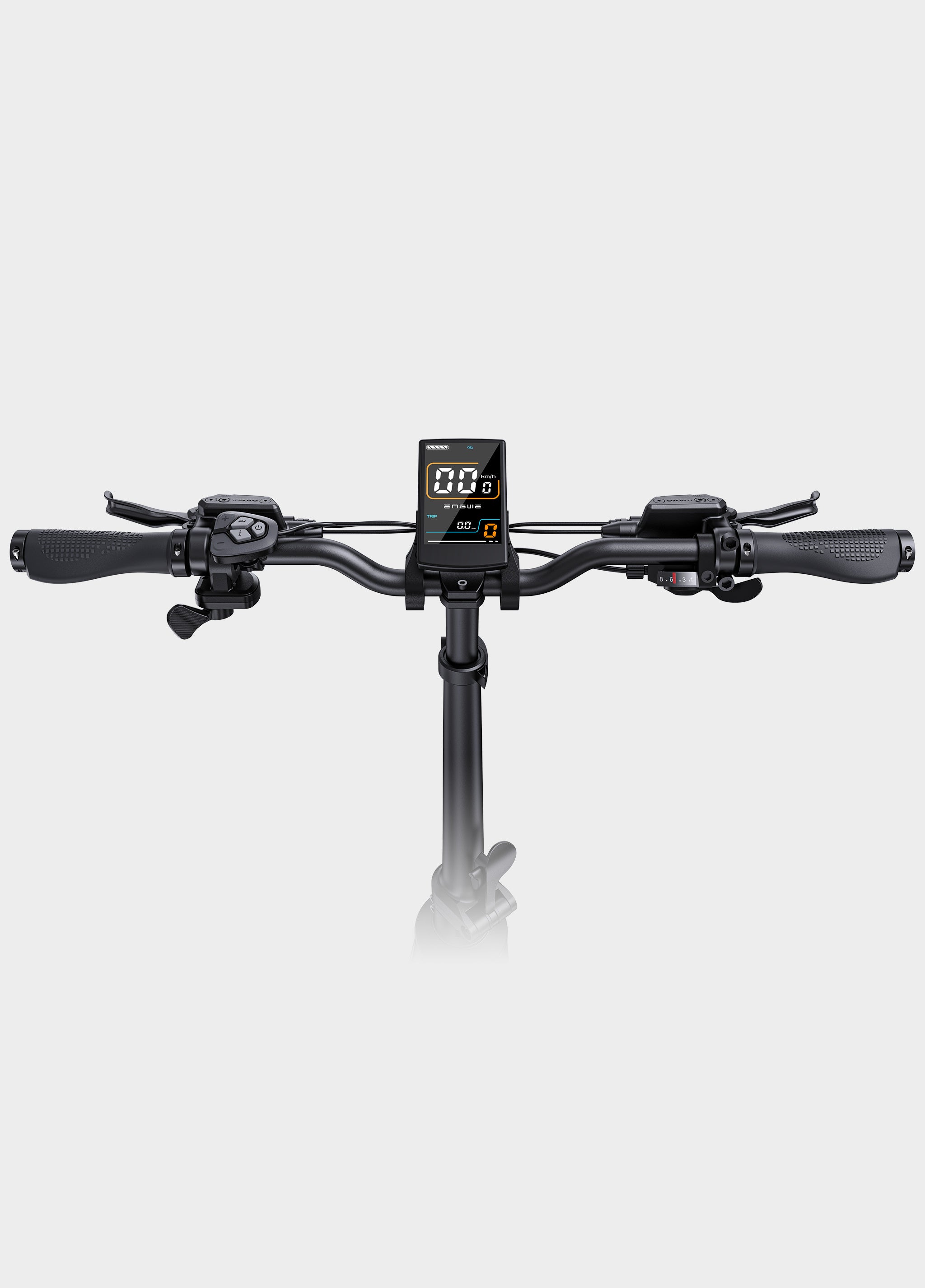 ENGWE L20 3.0 electric bike in black, shown from a side angle with fat tires, front basket, rear rack, and step-through frame, displayed on a white background.