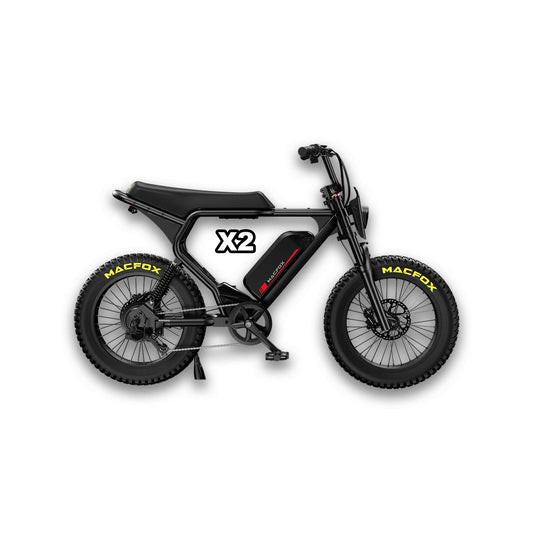 eBike Macfox X2 - Black - Ready to Ride