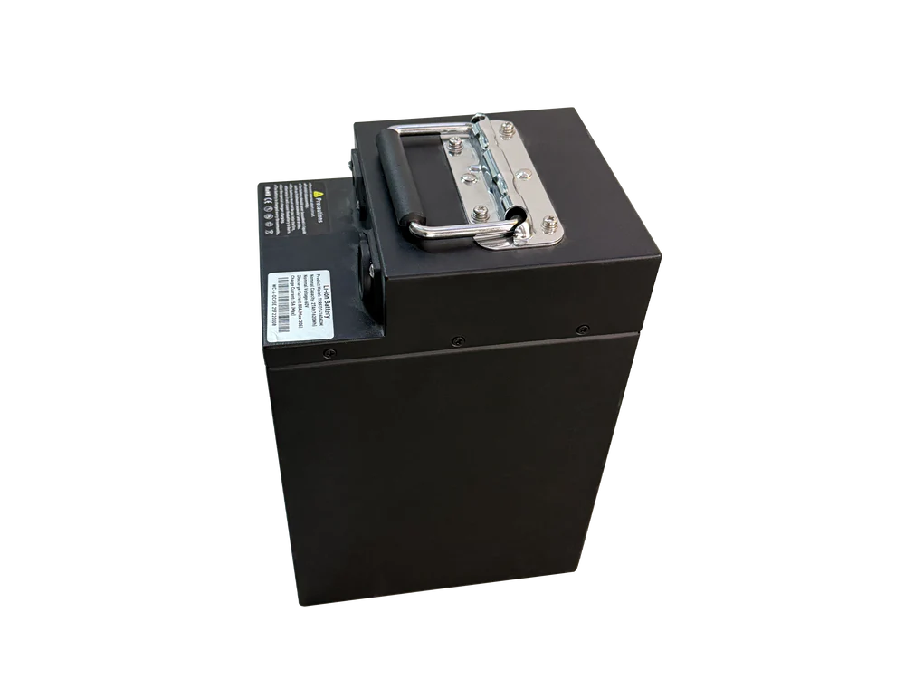 eMOTO Battery Yozma IN 10 Pro replacement battery part, product image showing rectangular lithium-ion battery with connector and product label