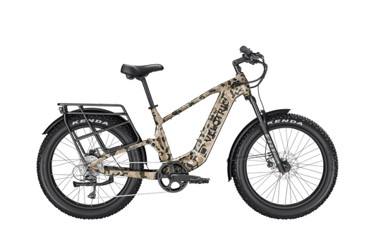 eBike Velotric Nomad 2X High Step Product Image Multi-Terrain Camo 2