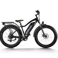Black Himiway C3 Cruiser Step Over eBike, side view, against a white background
