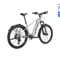 Velotric Summit 2 eBike in Glacial Silver, side view, showcasing frame design and components
