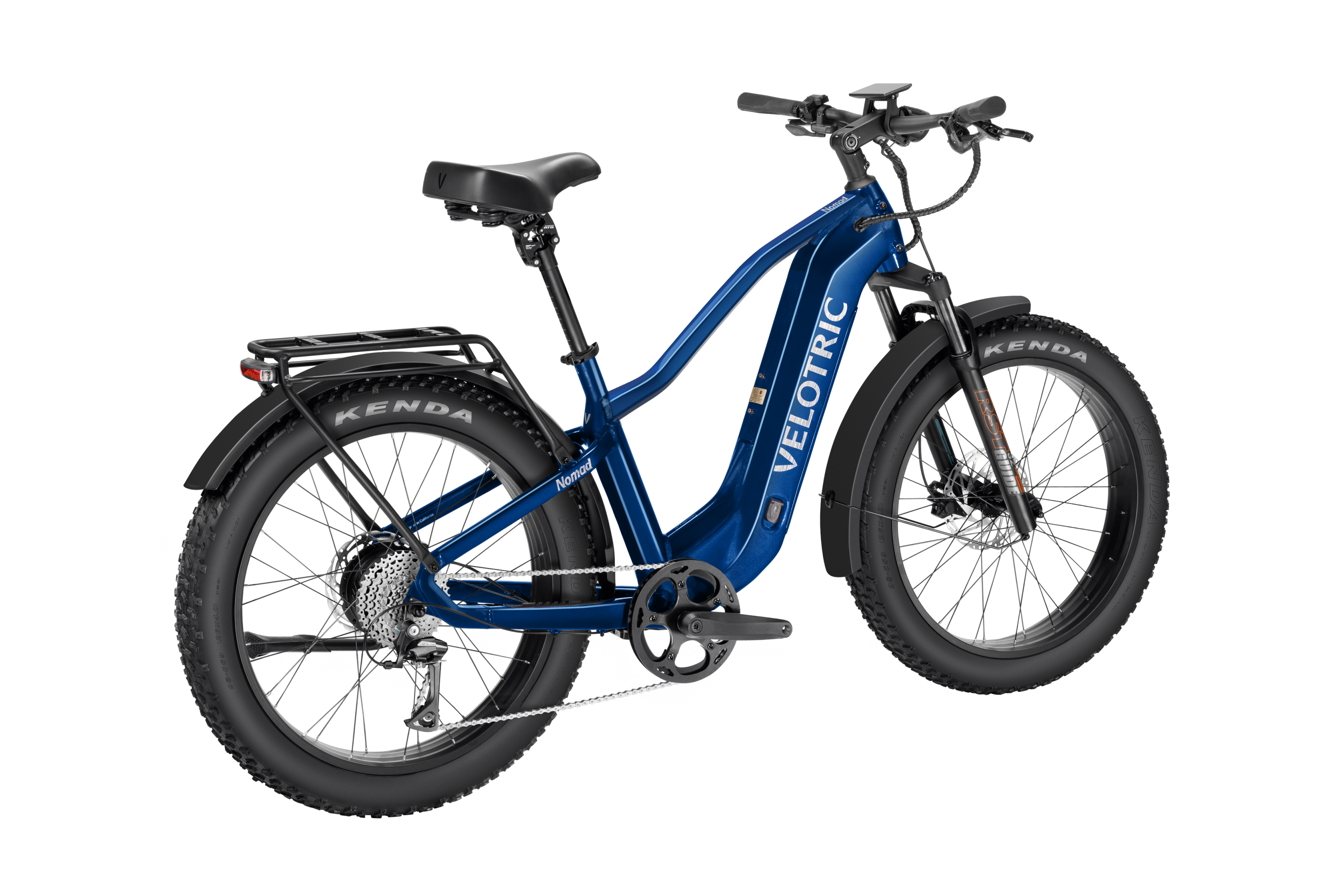 eBike Velotric Nomad 2 Product Image High Step Midnight Blue 3