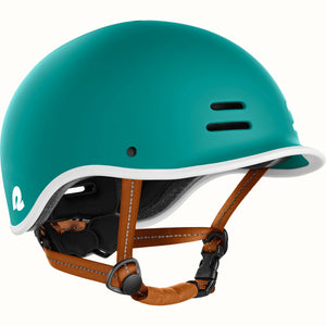 Matte Capri blue Retrospec Remi eBike helmet accessory product image