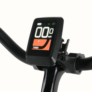 A black Retrospec Beaumont Rev 3 Plus electric bike with a step-through frame, rear rack, and front basket, shown from the side against a white background.