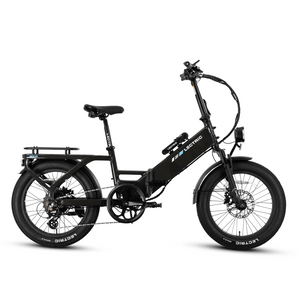 Tempest Grey LECTRIC XP4 500W Step-Through eBike, side view, against a plain background