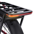 Blix Vika X electric folding step-thru eBike in gray, 500W compact design, product image