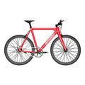 A black eBike SUPERHUMAN BABYMAKER II Classic with a 19-inch frame, featuring a sleek design, straight handlebars, and thin road tires, photographed from the side against a white background.