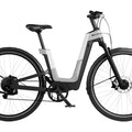Urtopia Fusion GT eBike in Vital Orange color, shown in its box with packaging, product image labeled "In Box Orange 294770"