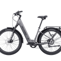Velotric Discover 2 electric bike in Stone Gray, side view, against a plain background