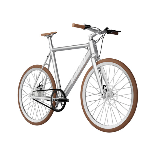 Superhuman Babymaker II Pro electric road bike in Silver