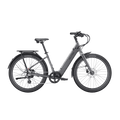 Slate gray Velotric Breeze 1 eBike side view against a plain background
