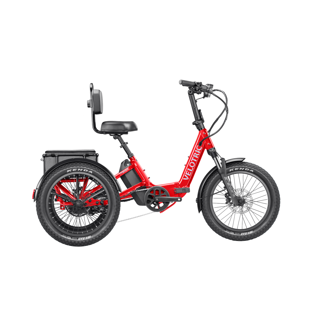 eTrike Velotric Triker Product Image Cherry Crimson 1