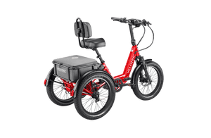 eTrike Velotric Triker Product Image Cherry Crimson 4