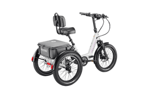 eTrike Velotric Triker Product Image Pearl White 4