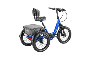 eTrike Velotric Triker Product Image Electric Blue 4