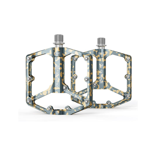 eBike Pedals - Alloy - Yellow Camouflage