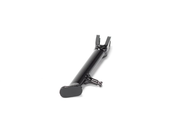 eMOTO Ebox Dragster electric scooter with kickstand, side view, product image