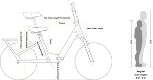 A black Velotric Fold 1 Plus electric folding bike shown from the side, with compact frame, thick tires, and integrated battery.