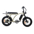 Red Kasen Kabbit Classic eBike on a white background, ready to ride, side view