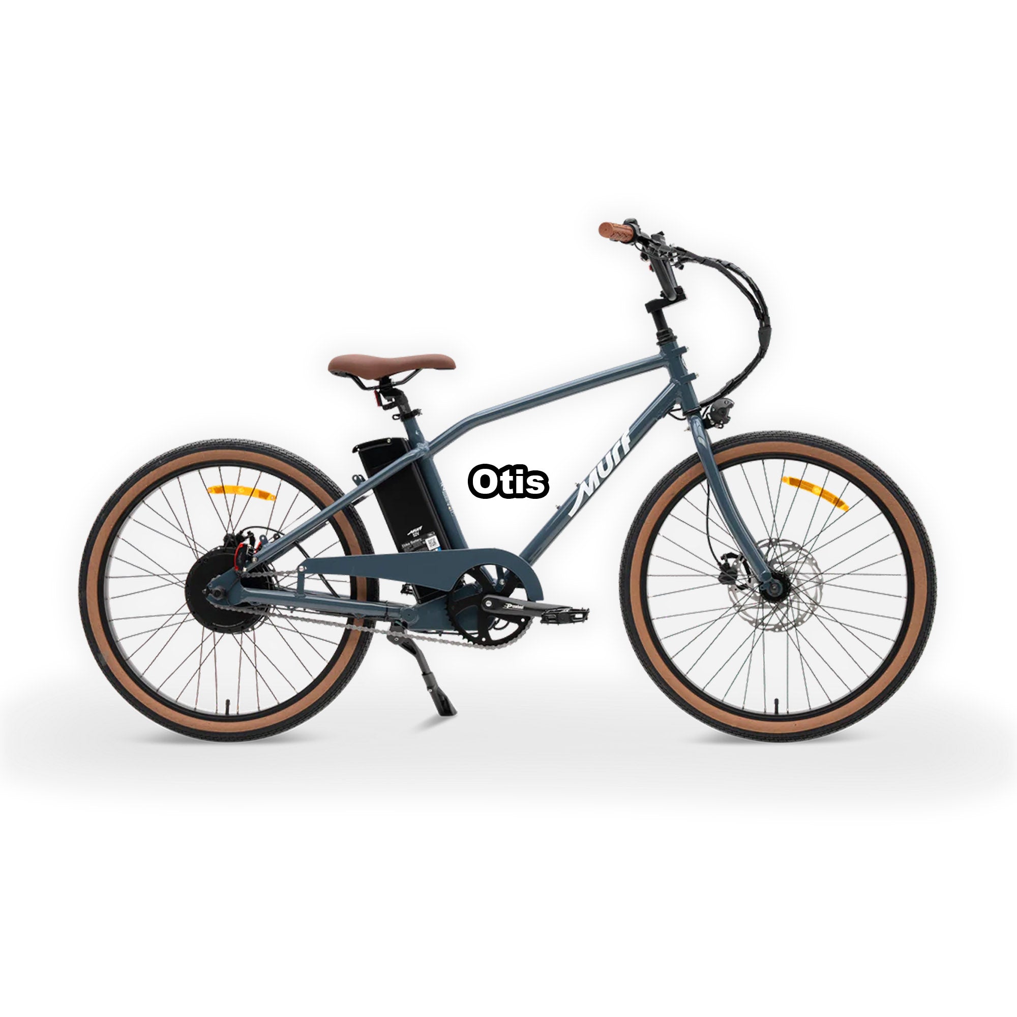eBike Murf Otis in Marine Blue color, shown in its box, product image