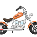 Orange eMOTO Hyper Gogo Challenger 12 Plus electric bike with app connectivity, side view, product image