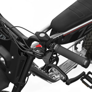 Super73 Z Adventure Series eBike in Metallic Aluminum, side view, showcasing rugged frame and off-road tires