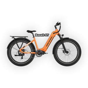 Orange Mokwheel Basalt ST eBike, size Large, side view, model number 2060571