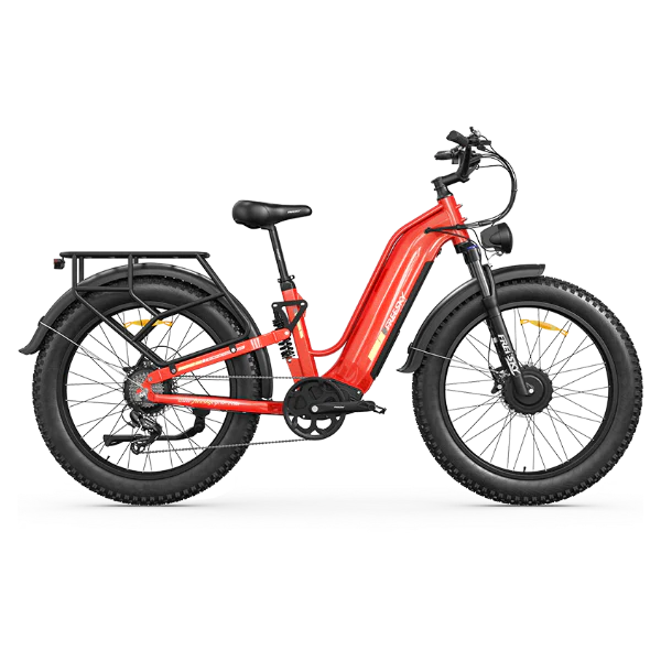 3500W Peak Dual Motor Step-Through Electric Bike