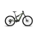Aventon Current ADV electric bike in camouflage color, side view, displayed on a white background.