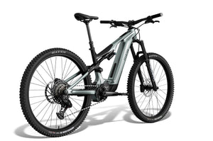 Aventon Current EXP electric bike in Glacier Mint color, side view, displayed against a white background