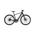 Aventon Soltera 3 ADV electric bike in matte midnight black, side view, against a white background