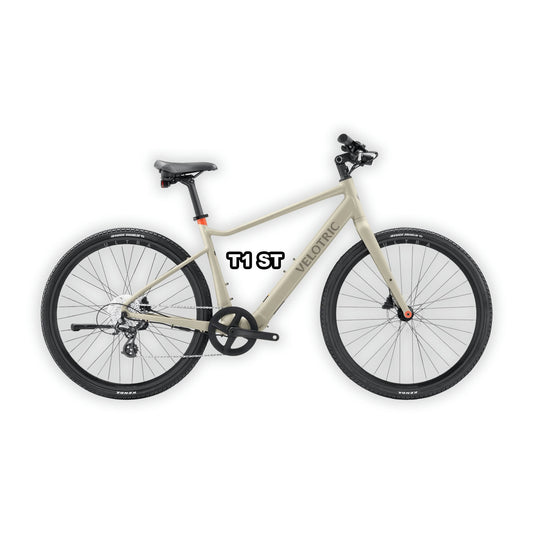 eBike Velotric T1 ST - Sand - In Box Product Image In Box Sand 1