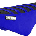 eBike Custom Seat - Macfox Custom Blue w/Black Top & Blue Ribs
