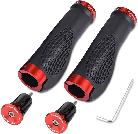 eBike Grips - Black and Red