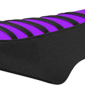 eBike Custom Seat - Macfox Custom Black & Purple Seat