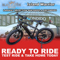 eBike Black Rock Island Warrior - Black & Blue - Ready to Ride