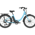 BLIX Sol X Electric Beach Cruiser eBike - Step Over 750 w Electric Commuter eBike - Cruiser - BLIX|BLUE|2879 eBike Super Shop