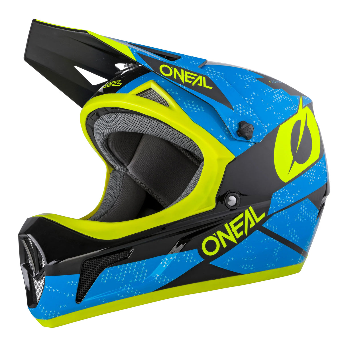 eMOTO Helmet - O'Neal SONUS - Large - Blue/Yellow - Escondido eBike Super Shop eBike Store in North County San Diego