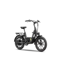 Segway Muxi Pro electric scooter in anthracite color, side view, displayed on a white background.