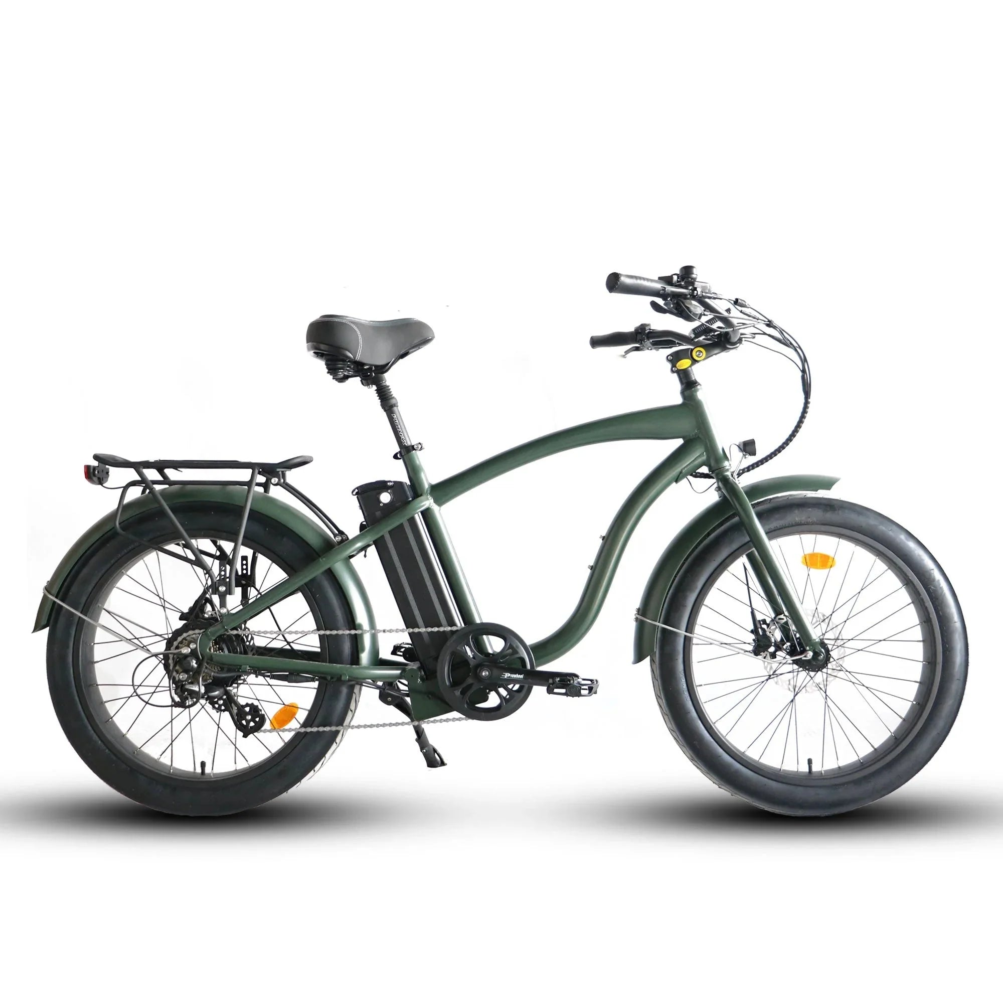 Coastal Cruiser 52v 24 Over 750W Step Over Ebike 24x3 Fat Tire Fat Tire Cruiser - Fat Tire eBike - COAST|FATT|SAND|0011 eBike Super Shop