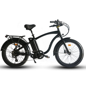 Coastal Cruiser 52v 24 Over 750W Step Over Ebike 24x3 Fat Tire Fat Tire Cruiser - Fat Tire eBike - COAST|FATT|SAND|0011 eBike Super Shop