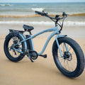 Coastal Cruiser 52v 26 Over 750W Step Over Ebike 26x4 Fat Tire Cruiser - Fat Tire eBike - COAST|FATT|GREY|0012 eBike Super Shop