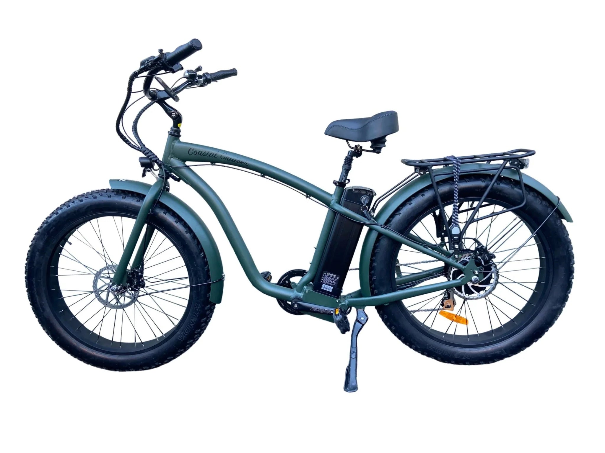 Coastal Cruiser 52v 26 Over 750W Step Over Ebike 26x4 Fat Tire Cruiser - Fat Tire eBike - COAST|FATT|GREY|0012 eBike Super Shop